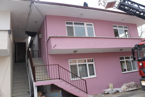 Baca Yangını Korkuya Neden Oldu