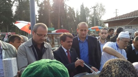 Nail Kahveci Ziyaretlerine Devam Ediyor