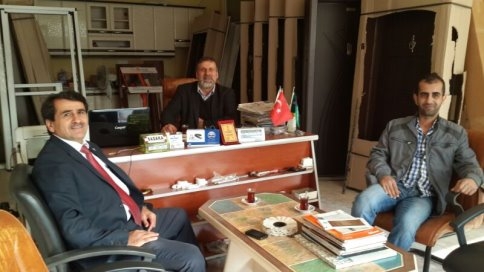 Nail Kahveci Ziyaretlerine Devam Ediyor