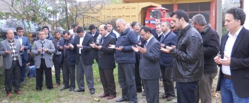 Akyazı’da ilk Özel Okulun Temeli Dualarla Yapıldı.