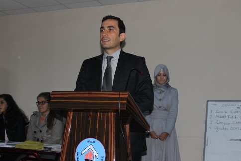 Öğrenci Meclis başkanı Oğuzhan Dertli seçildi.