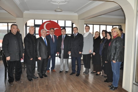 Kaymakam Bı’dan MHP’ye Ziyaret