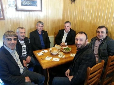 Eski Akyazı Kaymakamı Beypınar Akyazı'daydı