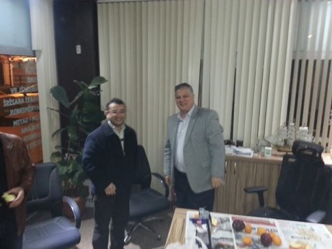 Eski Akyazı Kaymakamı Beypınar Akyazı'daydı