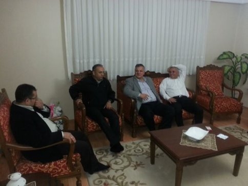 Eski Akyazı Kaymakamı Beypınar Akyazı'daydı