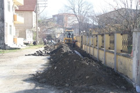 Ömercikler Mahesi Alt Yapısına Yeni Yağmur Suyu İle Destek