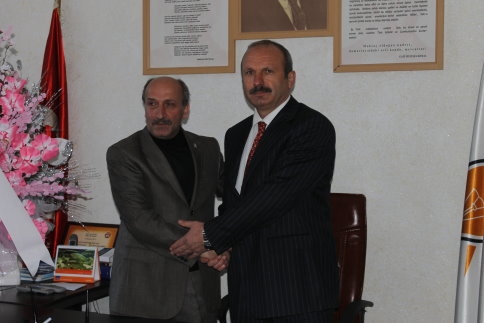 Ali Karakaş’tan Feyzi Bora’ya ziyaret