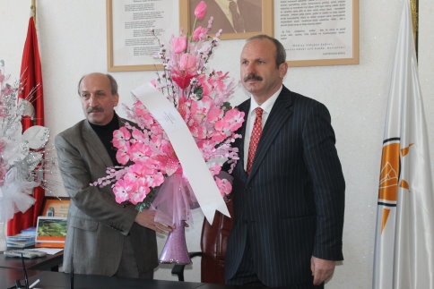 Ali Karakaş’tan Feyzi Bora’ya ziyaret