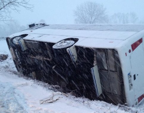 Yolcu Dolu Minibüs DEVRİLDİ !