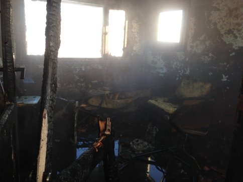 Kış Günü Evsiz Kaldılar