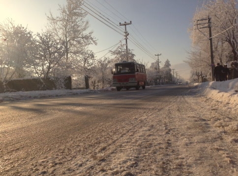 İlçe merkezinde Tuzlama çalışması Mesaiyle birlikte başladı 