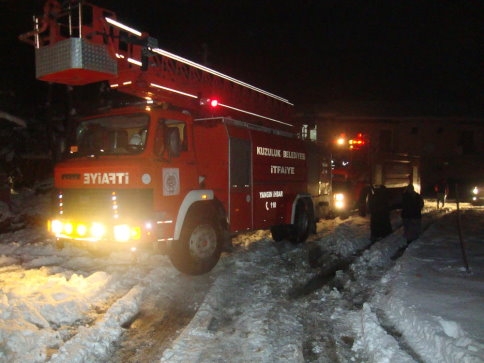 Kuzuluk’ta Ev Yangını