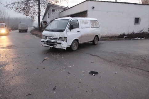 Sanayi Girişinde Kaza