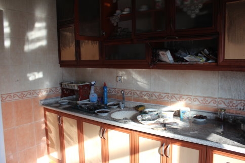 Kızılcıkorman’da bir Ev Tamamen Yandı