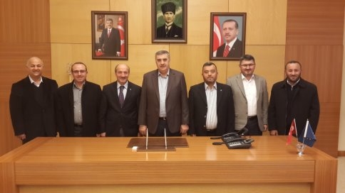 Feyzi Bora’dan Zeki Toçoğlu’na Hayırlı Olsun Ziyareti