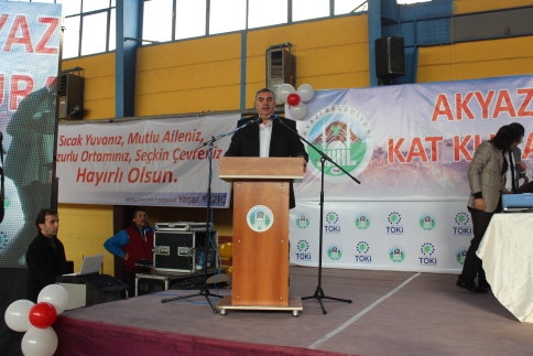 Toki Konutları Kura Çekilişi Yapıldı