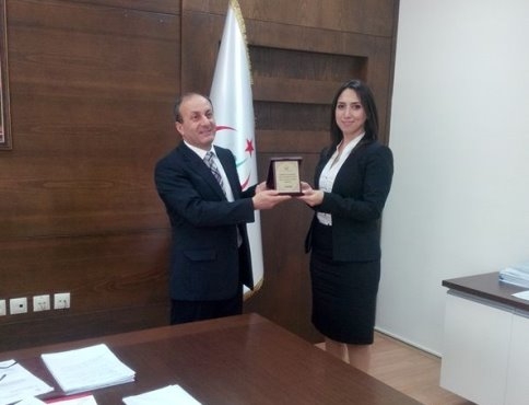 Akyazı İlçe Sağlık Müdürüne Ödül