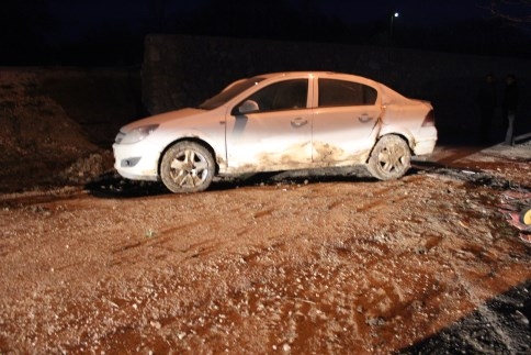 Şarampole Yuvarlandı