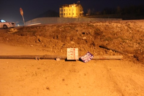 Şarampole Yuvarlandı