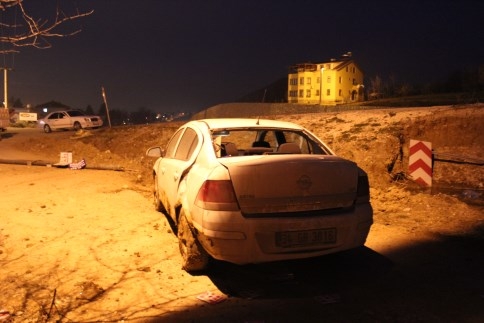 Şarampole Yuvarlandı