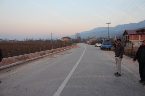 Altındere’de Trafik Kazası