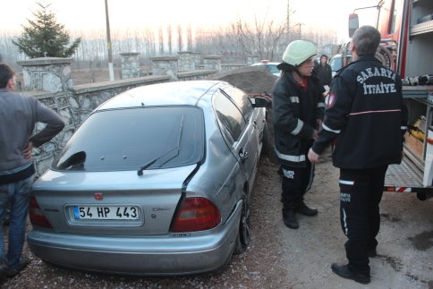 Altındere’de Trafik Kazası