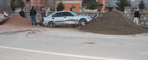 Altındere’de Trafik Kazası