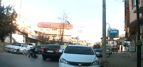 Kaza Sonrası Kameralara Yansıdı