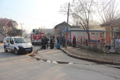 Yaşlı Kadının Barakasında Yangın Çıktı
