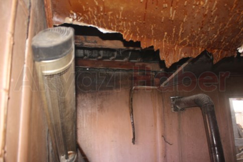 Yaşlı Kadının Barakasında Yangın Çıktı