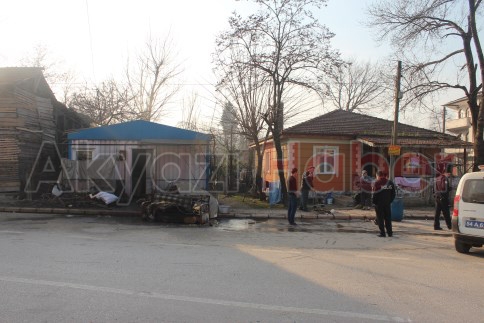 Yaşlı Kadının Barakasında Yangın Çıktı