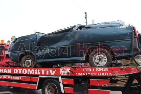 Hurdaya Dönen Minibüsten Sağ Çıktı