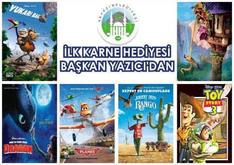 İlk Karne Hediyesi Başkan Yazıcı’dan