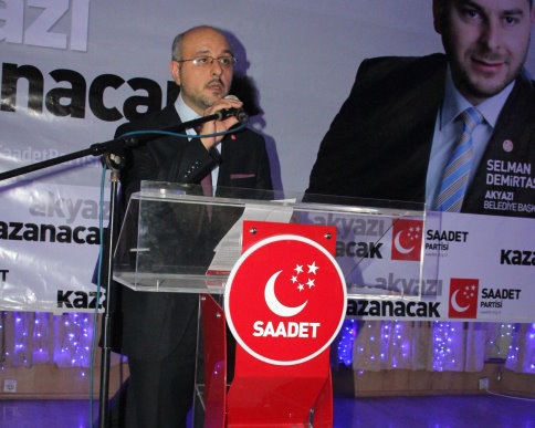 Saadet Partisi Adayını Tanıttı