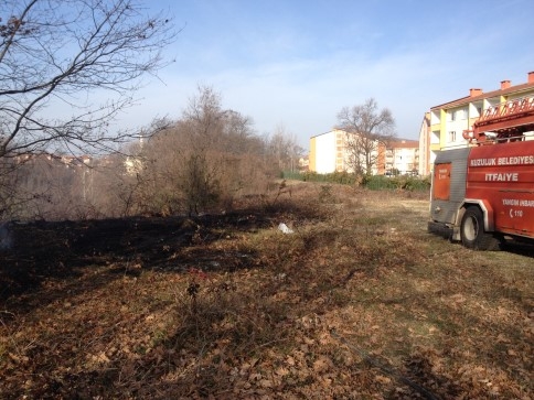 Kuzuluk’ta Yangın