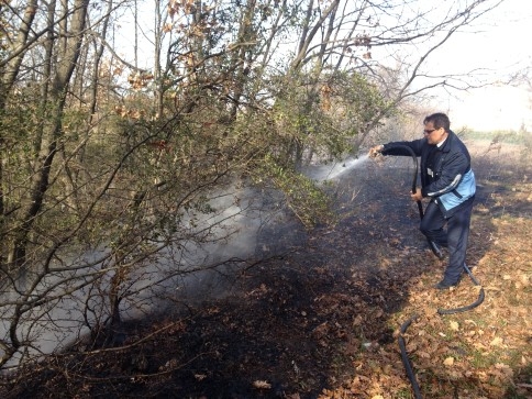 Kuzuluk’ta Yangın