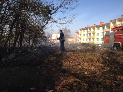 Kuzuluk’ta Yangın