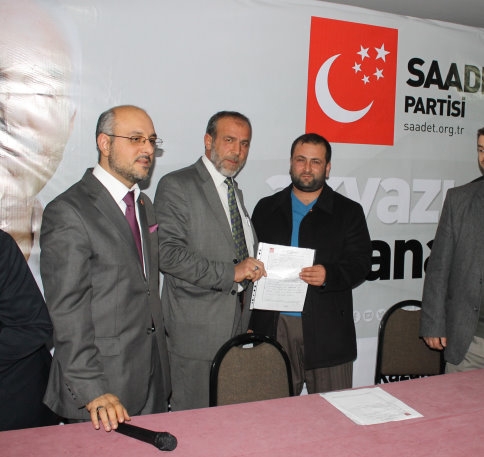 Saadet Partisinde Meclis Üyeliği Başvuruları Hızlı Başladı