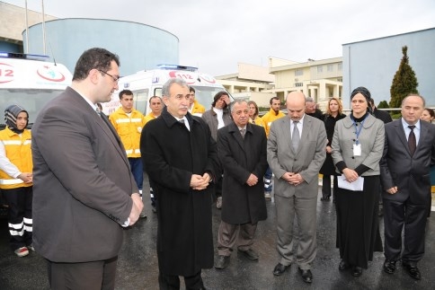 Sağlık Müdürlüğüne 8Yeni Ambulans