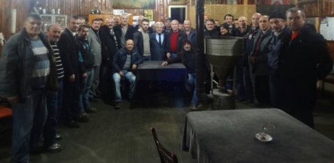 Dertlioğu’na Mehter Marşlı Karşılama