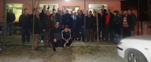 Dertlioğu’na Mehter Marşlı Karşılama