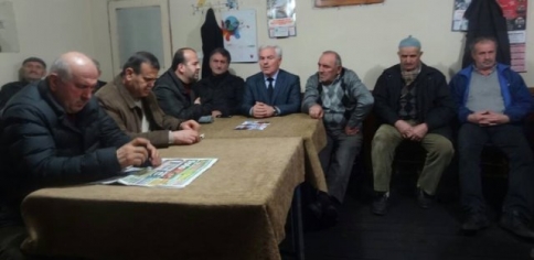 Dertlioğu’na Mehter Marşlı Karşılama