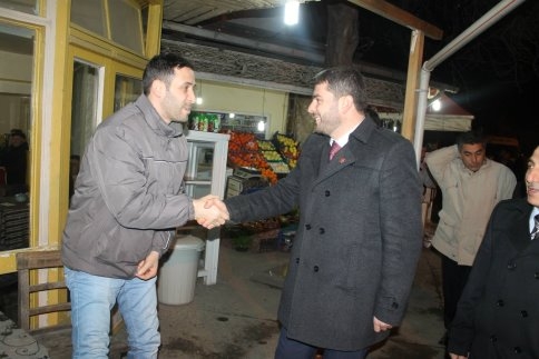 Selman Demirtaş Seçim Çalışmalarına Devam Ediyor