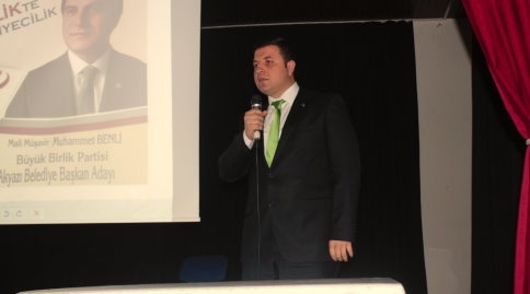 Büyük Birlik Adayını Tanıttı