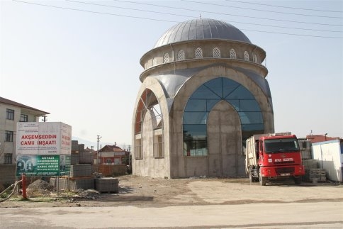 Akşemsettin Camii'nde Büyük İlerleme