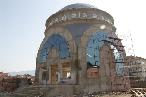 Akşemsettin Camii'nde Büyük İlerleme