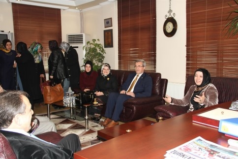 MKYK Üyesi Atabek’ten Başkan Yazıcı’ya Ziyaret