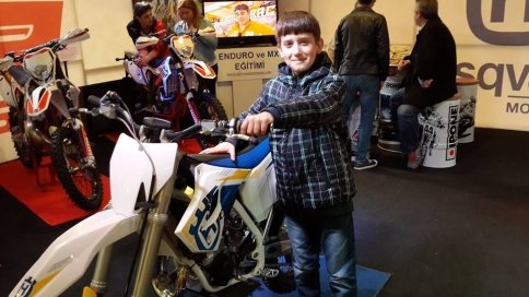 Motosiklet Tutkunu Akyazılılar Fuarda 