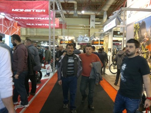 Motosiklet Tutkunu Akyazılılar Fuarda 