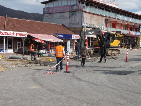 Kanalizasyon Çalışmaları Başladı